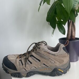 Men Size 12 Merrell Moab Ventilator Vibram Walnut J86595 Trail Hiking Shoes
